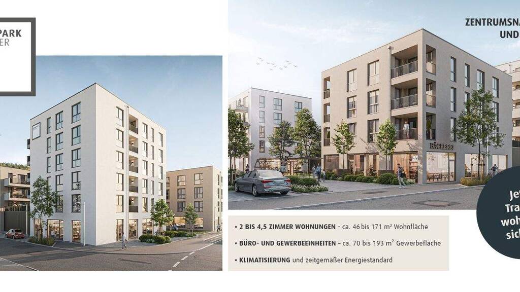 Wohnung zur Miete - Erstbezug 966 € 2 Zimmer 62,3 m² 3. Geschoss frei ab sofort Innenstadt Heidenheim an der Brenz 89522
