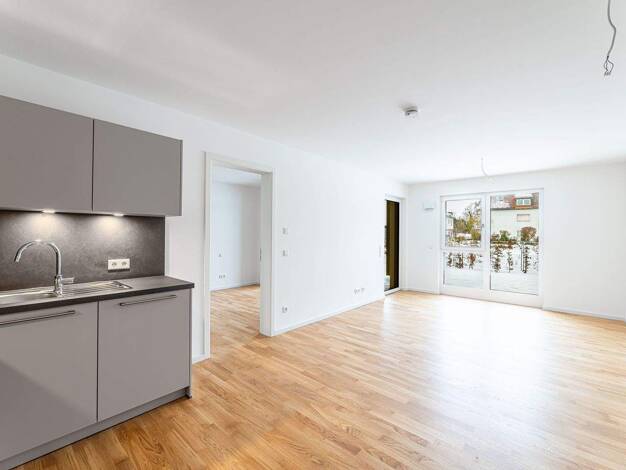 Wohnung zur Miete - Erstbezug 978 € 2 Zimmer 56,7 m² 1. Geschoss frei ab sofort Leyh Nürnberg 90431