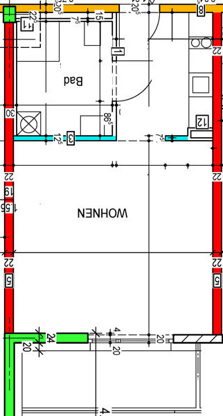 Wohnung zur Miete 789 € 1 Zimmer 52,7 m²<br/>Wohnfläche 1.<br/>Geschoss 01.12.2024<br/>Verfügbarkeit Friedberger Landstraße 295 Nordend - Ost Frankfurt-Nordend-West 60389