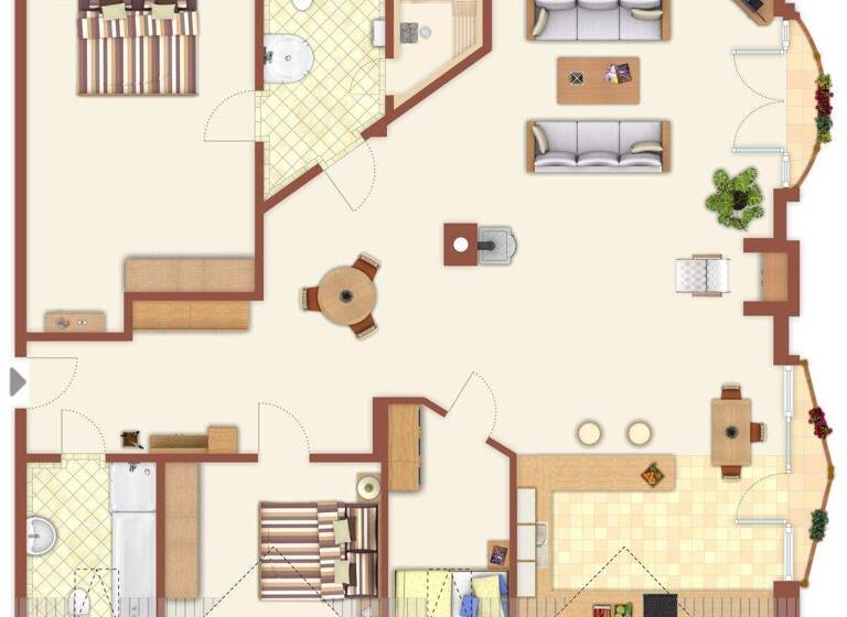 Wohnung zum Kauf 880.000 € 4 Zimmer 130 m² 3. Geschoss frei ab sofort Am Strom 69 Seebad Warnemünde Rostock 18119