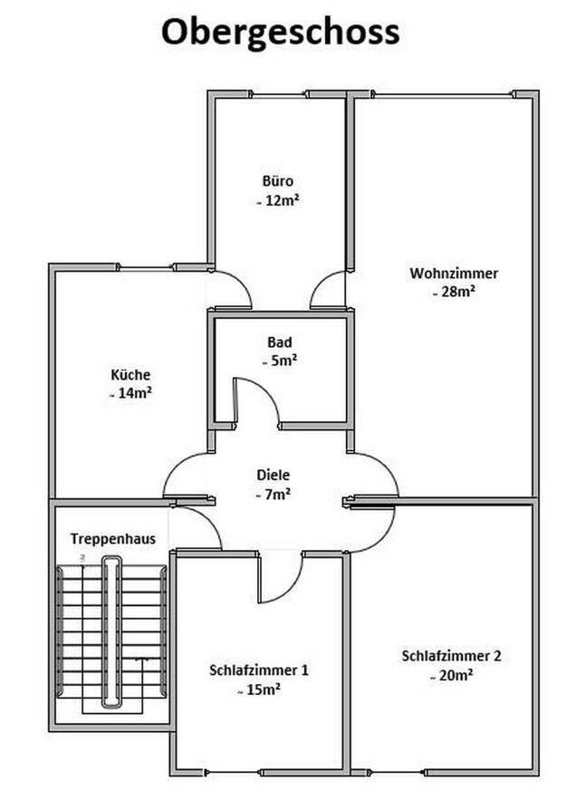 Wohnung zur Miete 1.310 € 4,5 Zimmer 100 m² Holsterhausen Essen 45147