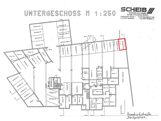Tiefgarage zur Miete provisionsfrei 40 € Crailsheim 74564