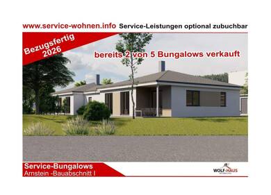 Bungalow zum Kauf provisionsfrei 527.175 € 3 Zimmer 124 m² 412 m² Grundstück frei ab sofort Heugrumbach Arnstein 97450