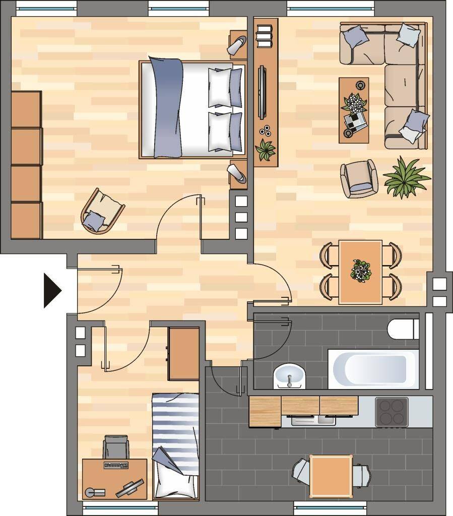 Wohnung zur Miete - Ansicht 5