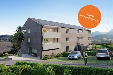 Terrassenwohnung zum Kauf provisionsfrei als Kapitalanlage geeignet 578.625 € 3 Zimmer 80,8 m² Badrus 3 Göfis 6811