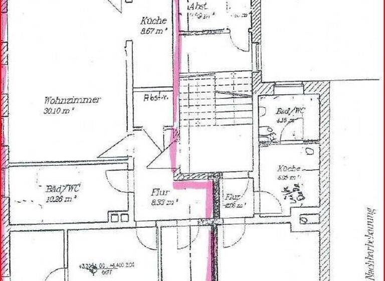 Wohnung zur Miete 525 € 4 Zimmer 95 m² Hegelstraße 26 Südvorstadt Plauen 08527