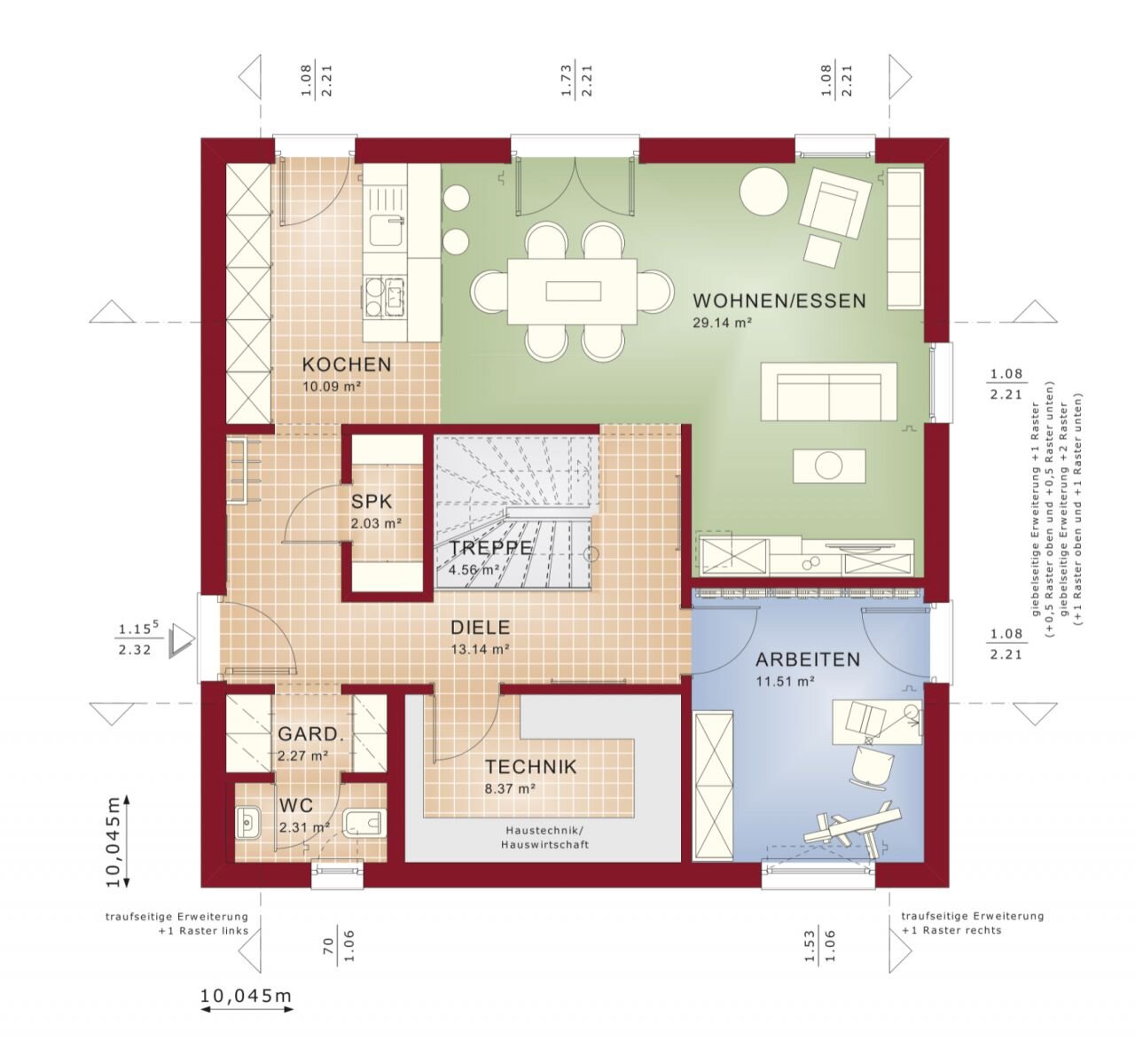 Einfamilienhaus zum Kauf provisionsfrei 458.448 € 5 Zimmer 166,2 m²<br/>Wohnfläche 805 m²<br/>Grundstück Griebelschied 55608