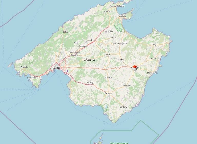 Landhaus zum Kauf 1.290.000 € 6 Zimmer 215 m² 21.309 m² Grundstück Manacor 07500