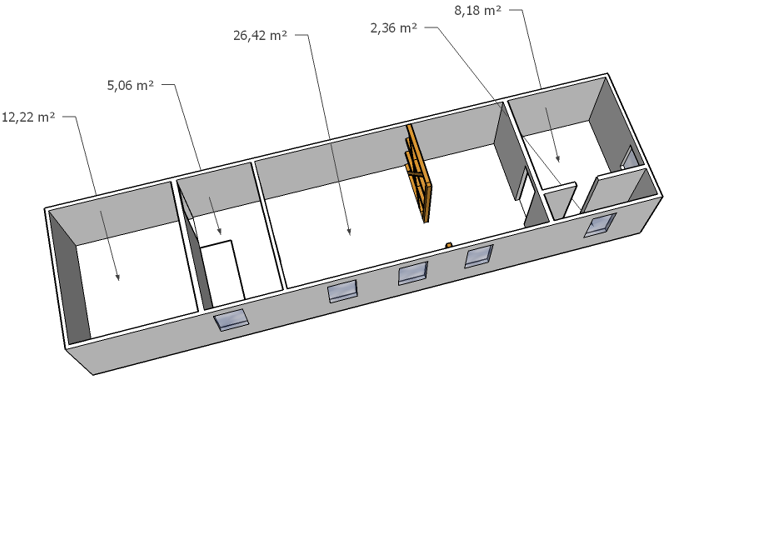 WG-Zimmer zur Miete 330 € 2 Zimmer 60 m² Geschoss 1/2 frei ab 30.04.2026 Wormstedt Saaleplatte 99510