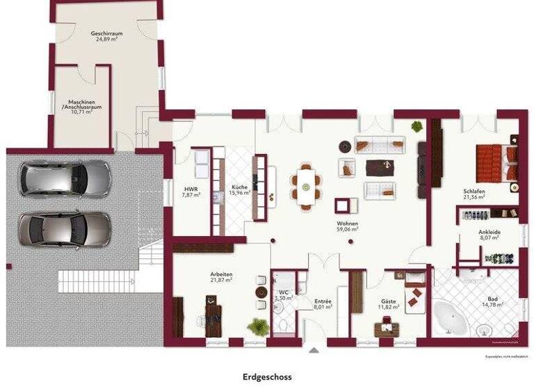 Mehrfamilienhaus zum Kauf 738.000 € 7 Zimmer 283 m² 1.029 m² Grundstück Niebede Nauen 14641