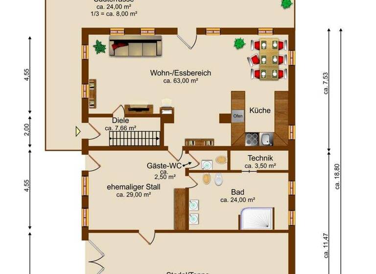 Bauernhaus zum Kauf 1.040.000 € 4 Zimmer 180 m² 1.734 m² Grundstück Unterdießen 86944