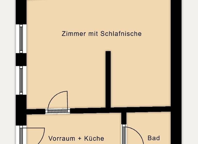 Studio zum Kauf 179.000 € 1 Zimmer 38 m² 3. Geschoss Karmeliterhofgasse Wien 1150