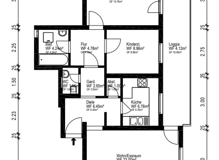 Wohnung zum Kauf 299.500 € 3 Zimmer 79,9 m² frei ab sofort Umkirch 79224