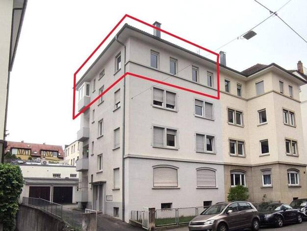 Wohnung zum Kauf 340.000 € 3 Zimmer 82 m² 3. Geschoss Bad Cannstatt Stuttgart 70372