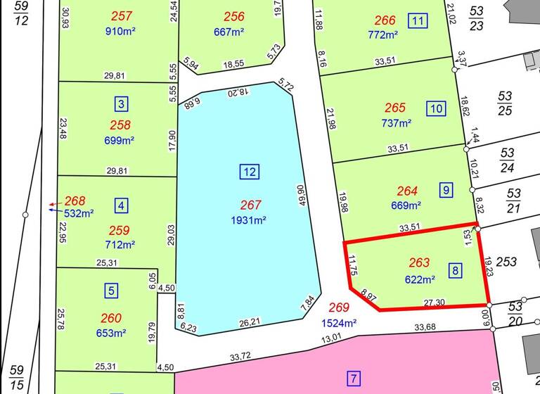 Grundstück zum Kauf 152.426 € 622 m² Grundstück Harsum 31177