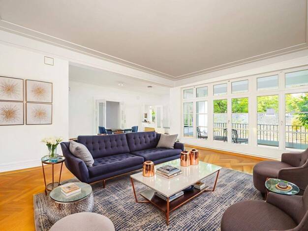 Wohnung zum Kauf 3 Zimmer 206,4 m² 2. Geschoss Harvestehude Hamburg 20149