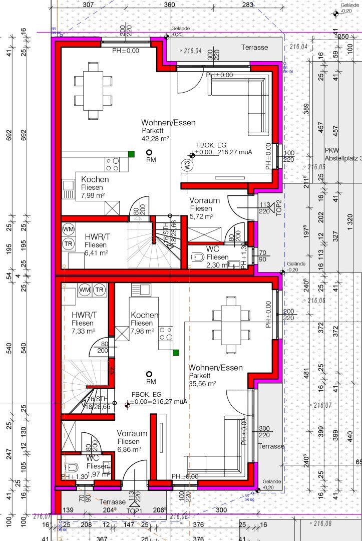 Doppelhaushälfte zum Kauf 399.000 € 4 Zimmer 117,7 m²<br/>Wohnfläche Pottendorf 2486