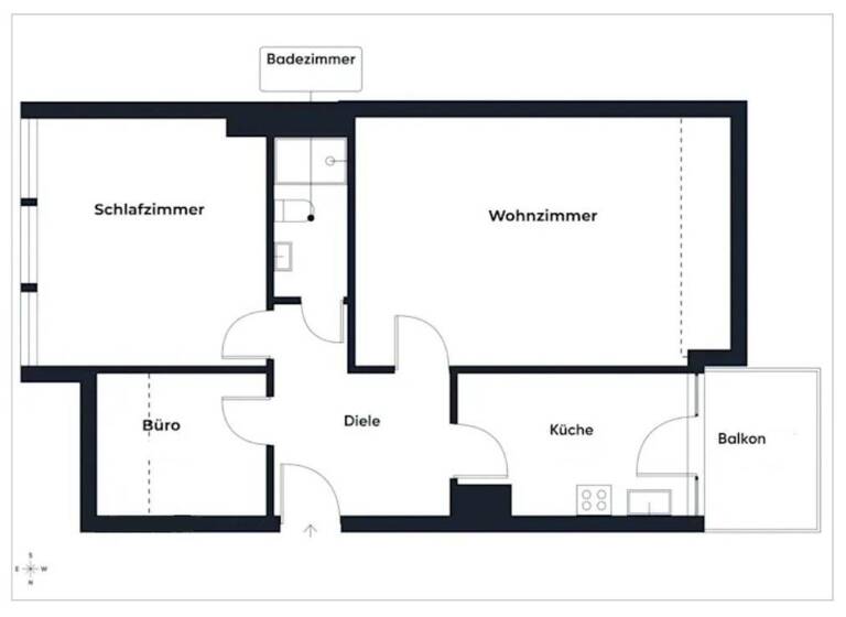 Wohnung zur Miete 930 € 3 Zimmer 73 m² 2. Geschoss Springe 31832