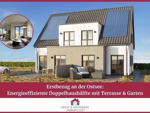Doppelhaushälfte zum Kauf - Erstbezug 674.000 € 4 Zimmer 113 m² 299 m² Grundstück Kellenhusen Kellenhusen / Bockhorst 23746