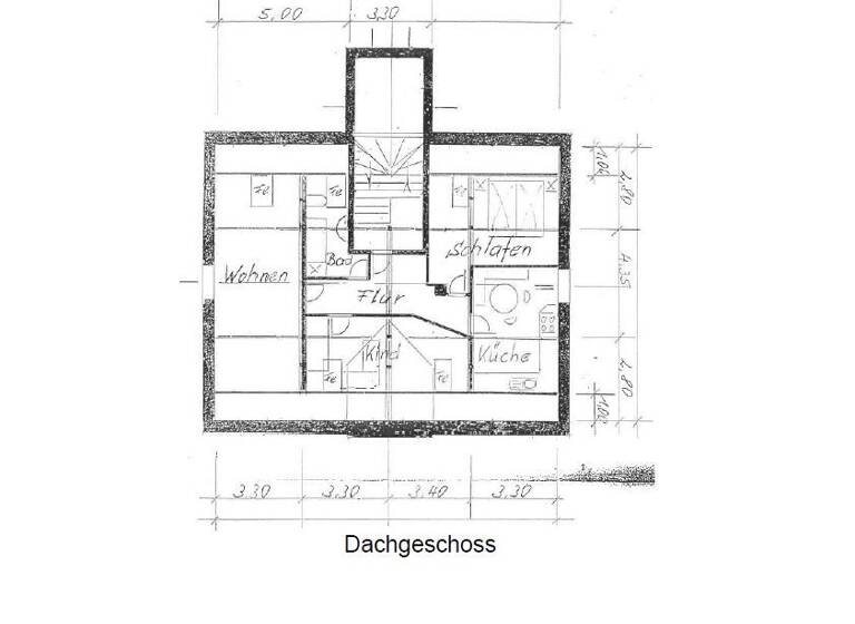 Wohnung zur Miete 358 € 3 Zimmer 68 m²<br/>Wohnfläche Dachgeschoss, 3.<br/>Geschoss ab sofort<br/>Verfügbarkeit Paul-Greifzu-Straße 9 Gröba Riesa 01591