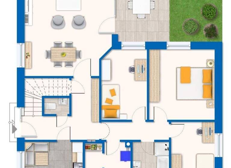 Einfamilienhaus zum Kauf 319.000 € 4 Zimmer 102 m² 609 m² Grundstück Ganderkesee 27777