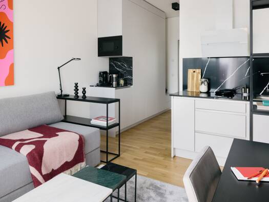 Wohnung zur Miete 1.099 € 1 Zimmer 24 m² Moabit Mitte 10557
