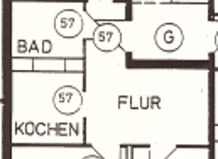 Wohnung zur Miete 325 € 3 Zimmer 56,9 m² frei ab sofort An den Sieben Teichen 10 Wernigerode 38855