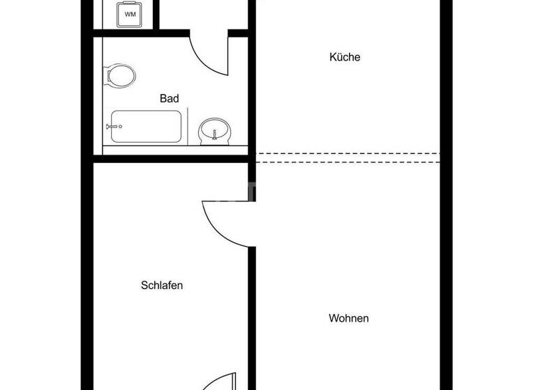 Wohnung zur Miete - Erstbezug 1.650 € 2 Zimmer 69 m² 3. Geschoss frei ab sofort Innenstadt Frankfurt am Main 60313