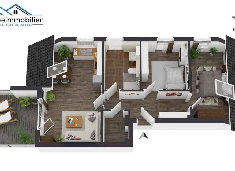 Wohnung zum Kauf - Erstbezug provisionsfrei 515.000 € 2,5 Zimmer 66 m² 1. Geschoss Grömitz 23743