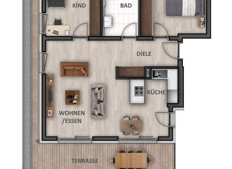 Wohnung zum Kauf - Erstbezug provisionsfrei 534.900 € 3,5 Zimmer 82,9 m² 4. Geschoss Böllinger Straße 41 Neckargartach Heilbronn / Neckargartach 74078