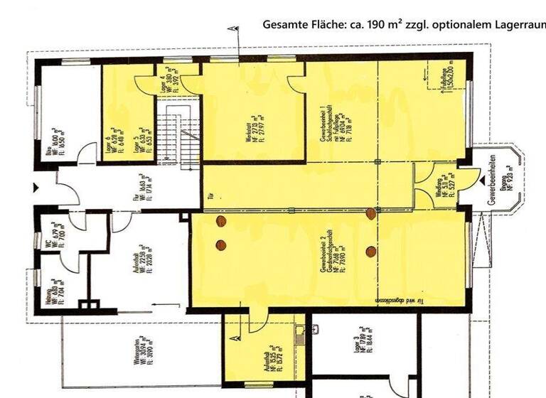 Büro zur Miete 3 Zimmer 190 m² Bürofläche Lastrup 49688