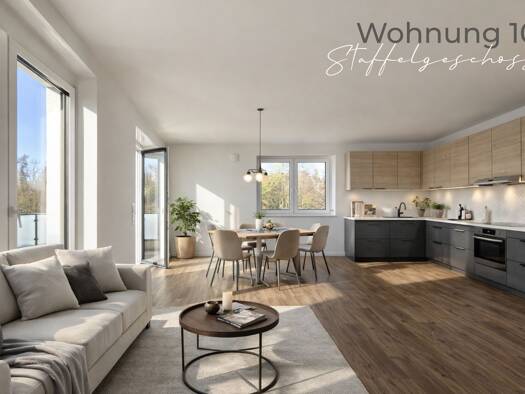 Penthouse zum Kauf - Erstbezug 453.000 € 3 Zimmer 131,2 m² 3. Geschoss frei ab sofort Lemförde 49448