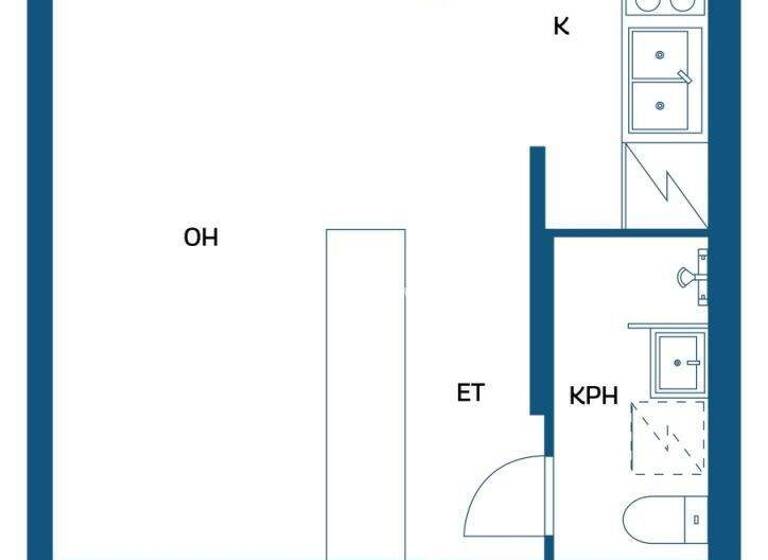 Studio zum Kauf 129.000 € 1 Zimmer 24,6 m² 4. Geschoss Otsolahdentie 14 Espoo 02120
