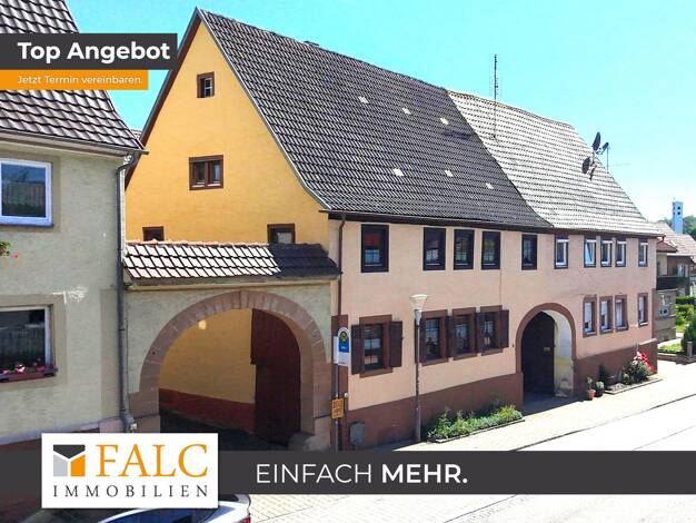 Mehrfamilienhaus zum Kauf 300.000 € 8 Zimmer 155 m² 376,5 m² Grundstück Kirchardt Kirchardt 74912