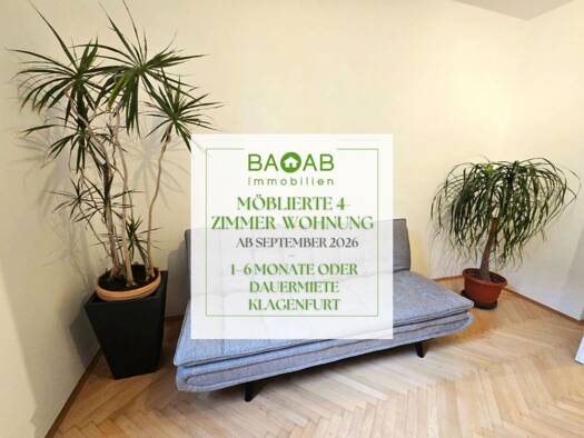 Wohnung zur Miete 39,47 € 4 Zimmer 57 m² Viktringer Vorstadt Klagenfurt am Wörthersee 9020