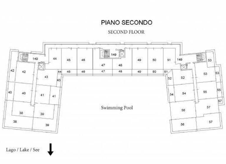 Studio zum Kauf 340.000 € 3 Zimmer 120 m² 3. Geschoss frei ab sofort Via Aureliano Desenzano del Garda