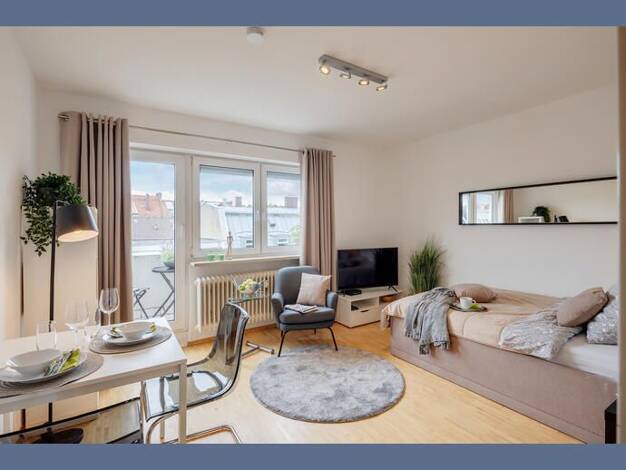 Studio zur Miete 1.160 € 1 Zimmer 29 m² frei ab 31.07.2026 Ludwigsvorstadt-Isarvorstadt München 80469