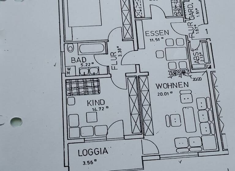 Wohnung zur Miete 950 € 3 Zimmer 90 m² Geschoss EG/3 frei ab 01.06.2026 Peter-Rosegger-Straße 1 a Altstadt Bayreuth 95447