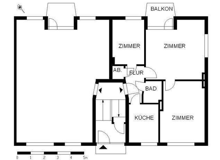 Wohnung zur Miete 545 € 3 Zimmer 55,6 m² frei ab 08.03.2026 Hinter den Ellern 29 Hemelingen Bremen 28309