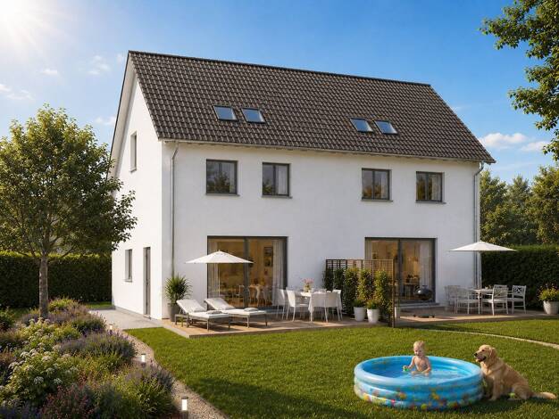Doppelhaushälfte zum Kauf - Erstbezug provisionsfrei 452.629 € 4 Zimmer 120 m² 300 m² Grundstück Lienzingen Mühlacker 75417