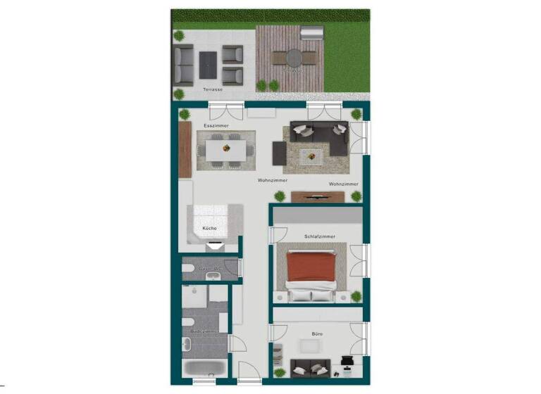 Wohnung zum Kauf 359.000 € 3 Zimmer 88,3 m² EG Waldenbuch 71111