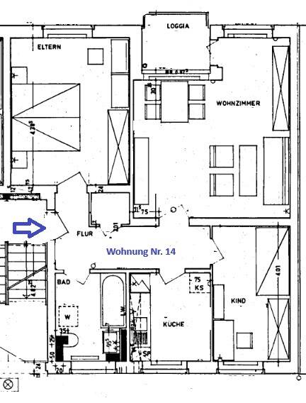 Wohnung zum Kauf 190.000 € 3 Zimmer 69 m²<br/>Wohnfläche Lilienthalstr. 5 Bloherfelde Oldenburg 26129