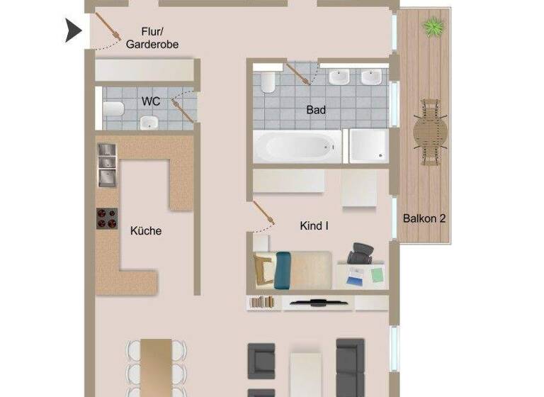 Wohnung zum Kauf 475.000 € 4,5 Zimmer 110 m² Hirsau Calw 75365