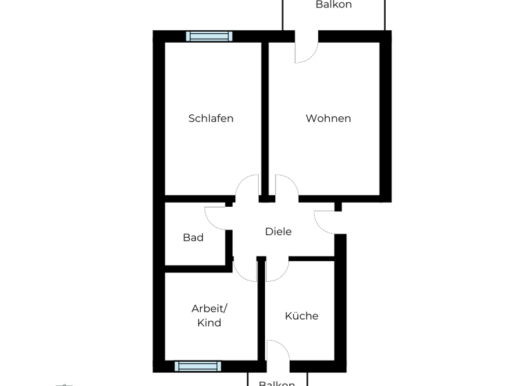 Wohnung zum Kauf 170.000 € 3 Zimmer 68 m²<br/>Wohnfläche 1.<br/>Geschoss Leutzsch Leipzig 04179