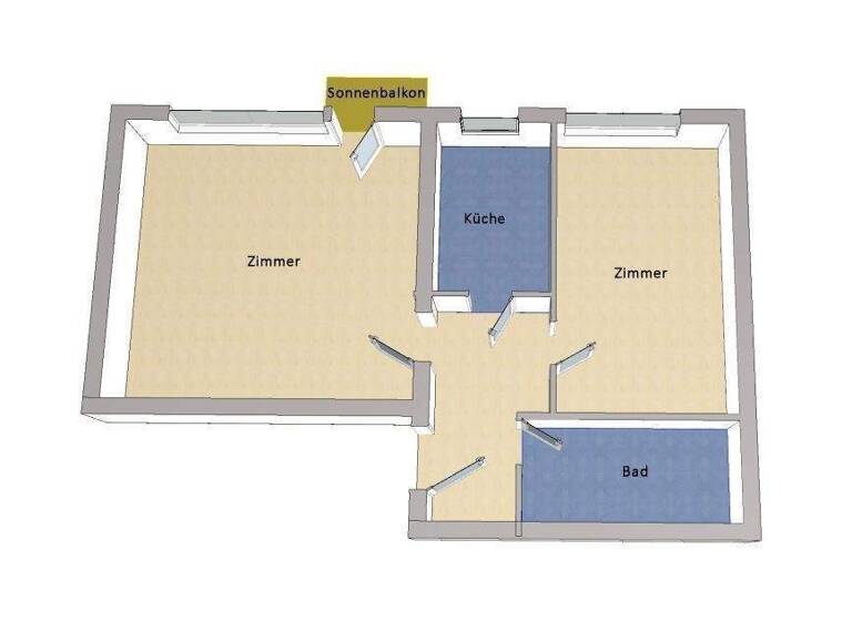 Studio zum Kauf 330.000 € 1 Zimmer 56 m² frei ab sofort Moabit Berlin 10551