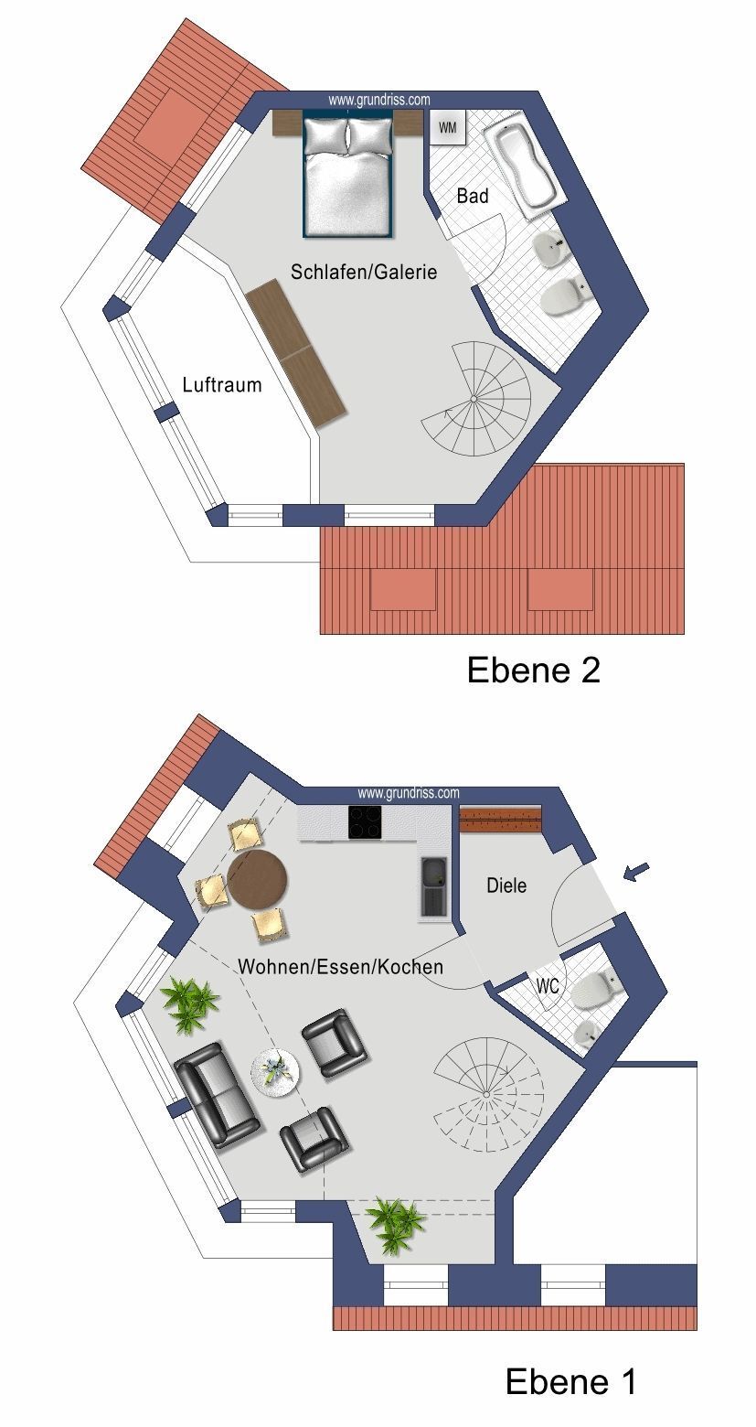 Maisonette zur Miete 695 € 2 Zimmer 71,1 m²<br/>Wohnfläche 5.<br/>Geschoss ab sofort<br/>Verfügbarkeit Martin-Luther-Str. 2 Äußere Neustadt (Schönfelder Str.) Dresden 01099