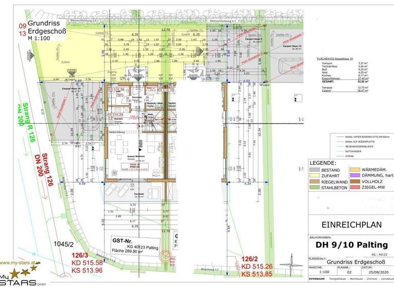 Haus zum Kauf 475.000 € 4 Zimmer 105 m² 290 m² Grundstück Palting 5163