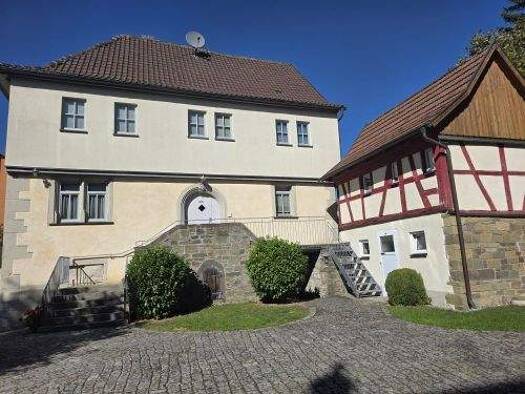 Einfamilienhaus zur Miete 750 € 5 Zimmer 161,6 m² 500 m² Grundstück frei ab 01.01.2026 Brebersdorf Wasserlosen 97535