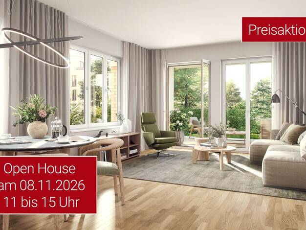 Penthouse zum Kauf - Neubau provisionsfrei 659.500 € 3 Zimmer 84,8 m² 3. Geschoss Georg-Hermann-Allee Bornstedter Feld Potsdam 14469