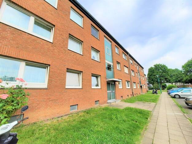 Wohnung zur Miete nur mit Wohnberechtigungsschein 413 € 3,5 Zimmer 78,1 m² 1. Geschoss frei ab 01.10.2026 Overbruchstr. 79 Overbruch Walsum 47178
